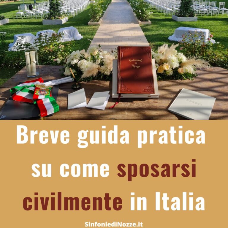 sposarsi civilmente