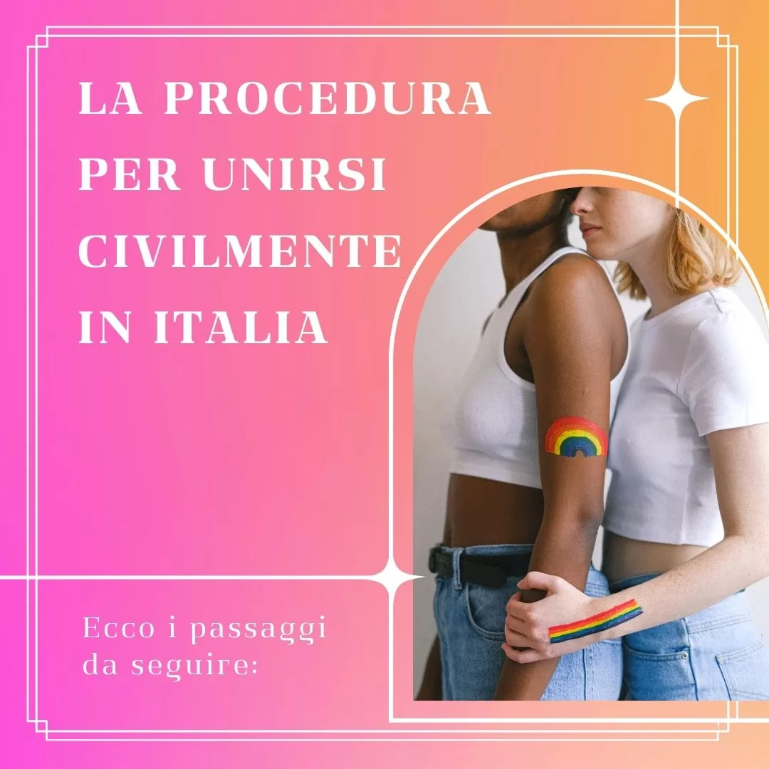 Al momento stai visualizzando La procedura per unirsi civilmente in Italia