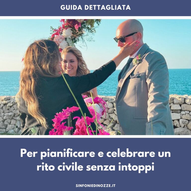 pianificare e celebrare un rito civile