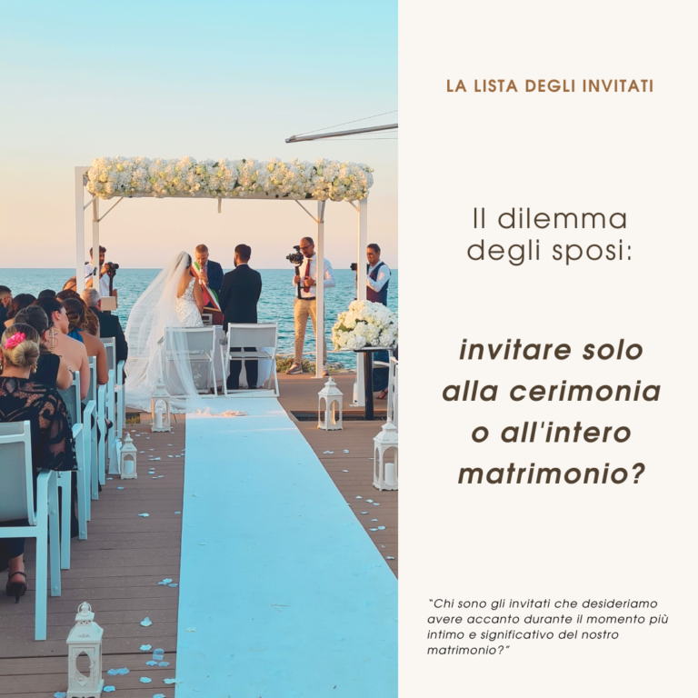 La lista degli invitati