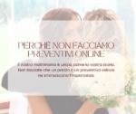 Perché Non Facciamo Preventivi Online