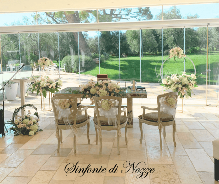 Decorazioni Floreali per il Matrimonio Civile